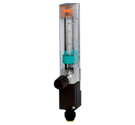 KDF - Rotametro/interruptor de caudal para líquidos e gases