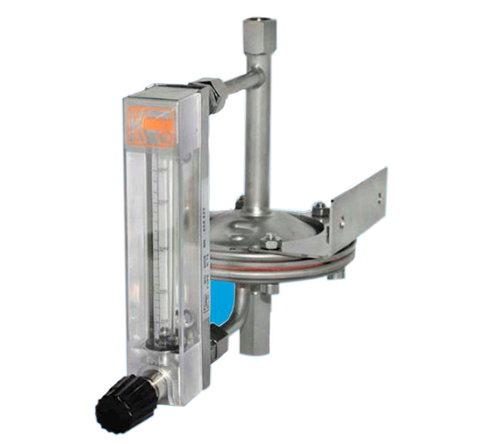 KDF - Rotametro/interruptor de caudal para líquidos e gases