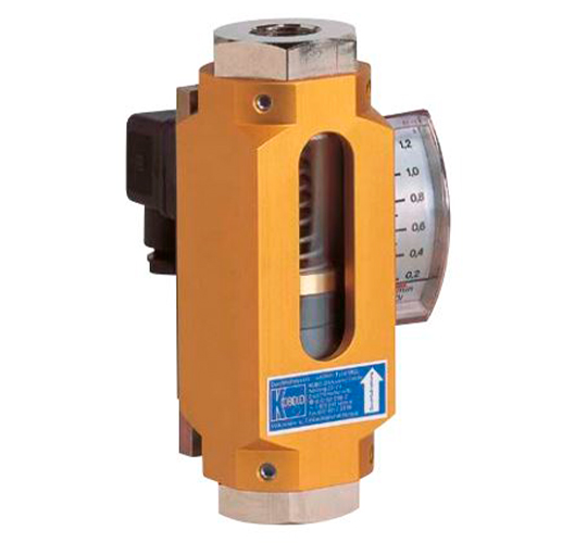 VKG - Rotametro/interruptor de caudal para líquidos viscosos e não viscosos