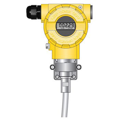 Sonda hidrostática inteligente para medição de nível de líquidos em tanques, poços profundos e reservatórios.