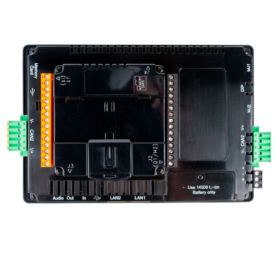 Controlador / autómato all-in-one de alta performance com dupla Ethernet e CAN