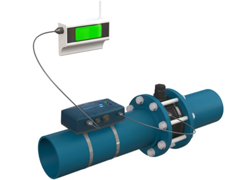 Micro unidade de geração de energia para tubagens de 6” ou 8” de diâmetro